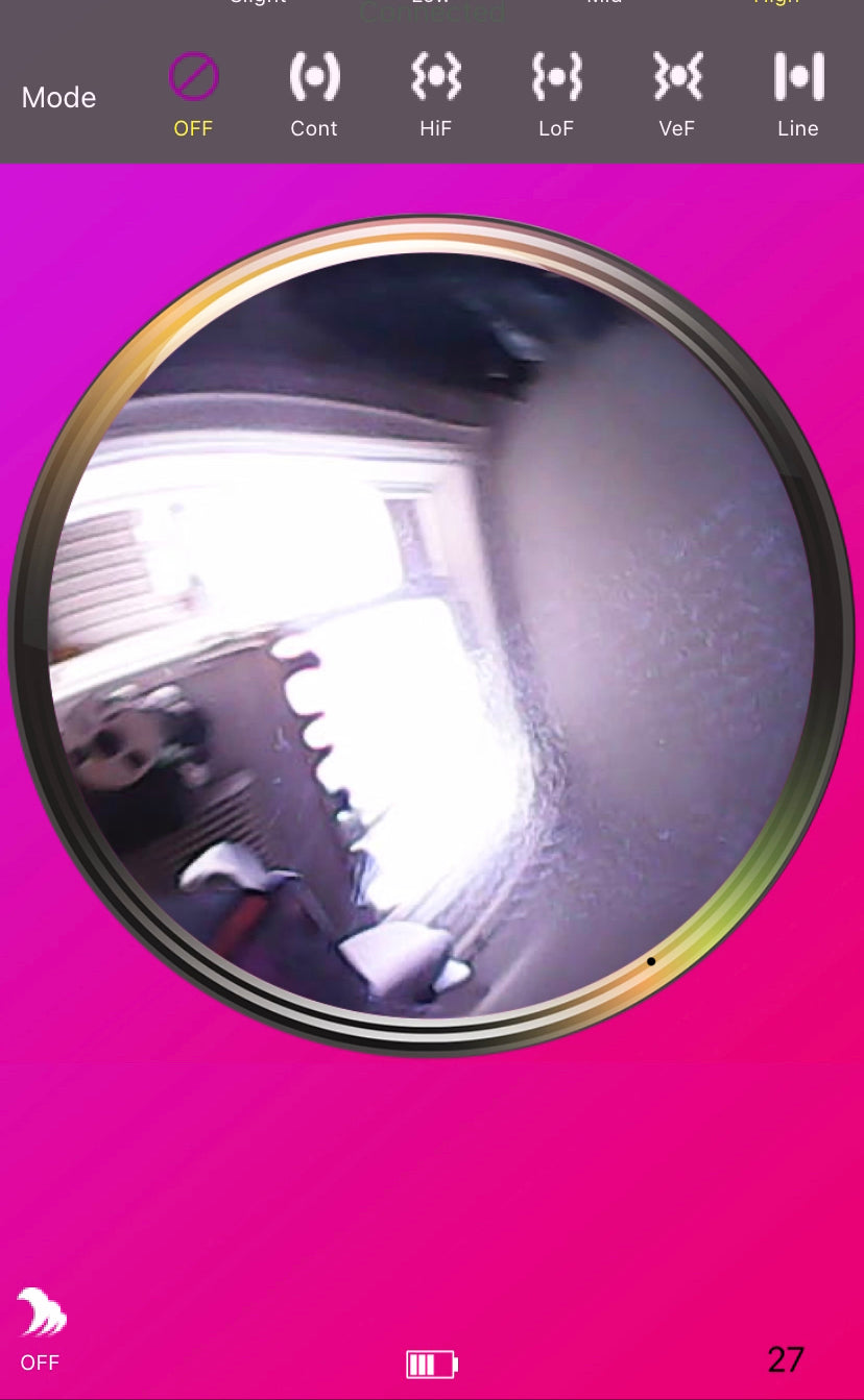 Gosling Eye stav - Endoscope Livmoderhals Kamera Dildo